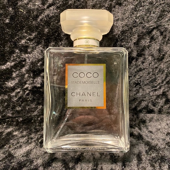 Authentic Chanel Coco Mademoiselle - Empty Bottle & Box - 3.4 fl oz (100 ml). - Picture 12 of 14
